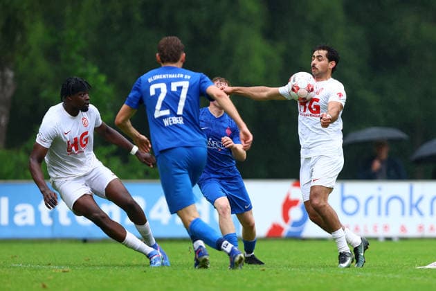 25 Emre Töremis (Eimsbütteler TV) Fußball I Herren I Aufstiegsrunde zur Regionalliga Nord I Saison 2025-2026 I 3. Spiel I Eimsbütteler TV - Blumenthaler SV I 07.06.2026 I A-Platz Heeslingen