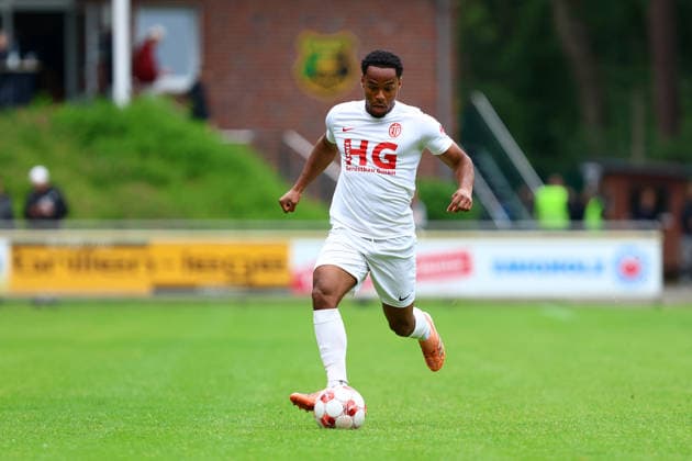 47 Jean Francois De Chatrie Doegl (Eimsbütteler TV) Fußball I Herren I Aufstiegsrunde zur Regionalliga Nord I Saison 2025-2026 I 3. Spiel I Eimsbütteler TV - Blumenthaler SV I 07.06.2026 I A-Platz Heeslingen