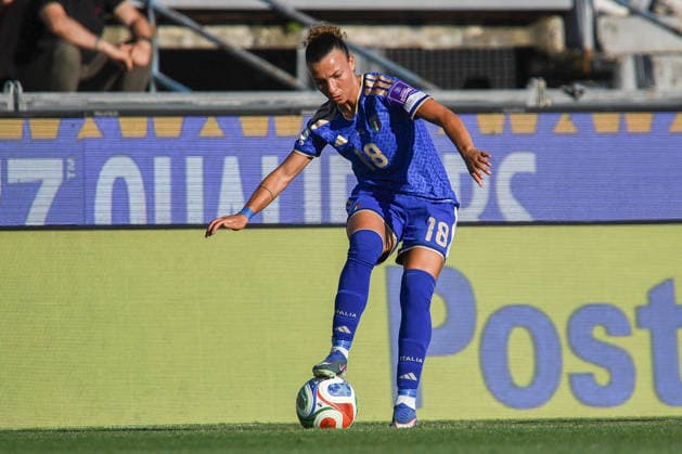 FOOTBALL - FIFA World Cup, WM, Weltmeisterschaft, Fussball - Qualifiers - Italy vs Serbia Photo by IPA ABACAPRESS.COM85455604 - Arianna Caruso (Italy) during Qualifiers - Italy vs Serbia, FIFA World Cup match in Pisa, Italy, June 05 2026 Pisa Italy Copyright: xIPAxSport ABACAx