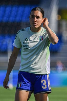 FOOTBALL - FIFA World Cup, WM, Weltmeisterschaft, Fussball - Qualifiers - Italy vs Serbia Photo by IPA ABACAPRESS.COM85455555 - Lucia Di Guglielmo (Italy) during Qualifiers - Italy vs Serbia, FIFA World Cup match in Pisa, Italy, June 05 2026 Pisa Italy Copyright: xIPAxSport ABACAx