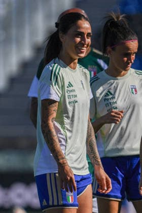 FOOTBALL - FIFA World Cup, WM, Weltmeisterschaft, Fussball - Qualifiers - Italy vs Serbia Photo by IPA ABACAPRESS.COM85455597 - Martina Piemonte (Italy) during Qualifiers - Italy vs Serbia, FIFA World Cup match in Pisa, Italy, June 05 2026 Pisa Italy Copyright: xIPAxSport ABACAx