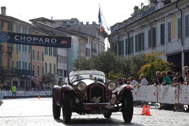 Trofeo Gaburri An Alfa Romeo 8C 2300 Spider Touring from 1931 is driven by Aidan De Cadenet and co-driver William Jones during the Trofeo Gaburri, a preliminary event of the 1000 Miglia, on June 7, 2026, in Brescia, Italy. Brescia Italy Italy  Copyright: xRichardxMorganox originalFilename:morgano-trofeoga260607_nppmm.jpg