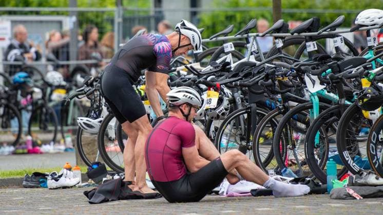 Erster Enni-Triathlon Moers ** NUR FÜR REDAKTIONELLE ZWECKE ** EDITORIAL USE ONLY **<p>, beim ersten Enni-Triathlon am Sonntag, den 07.06.2026, in Moers. Deutschland NRW Moers Copyright: ChristianxCreon