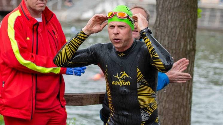 Erster Enni-Triathlon Moers ** NUR FÜR REDAKTIONELLE ZWECKE ** EDITORIAL USE ONLY **<p>, beim ersten Enni-Triathlon am Sonntag, den 07.06.2026, in Moers. Deutschland NRW Moers Copyright: ChristianxCreon