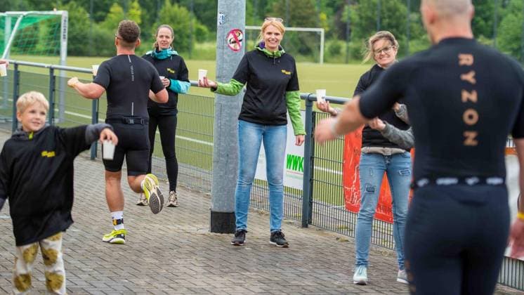 Erster Enni-Triathlon Moers - aktualisiert ** NUR FÜR REDAKTIONELLE ZWECKE ** EDITORIAL USE ONLY **<p>, beim ersten Enni-Triathlon am Sonntag, den 07.06.2026, in Moers. Deutschland NRW Moers Copyright: ChristianxCreon