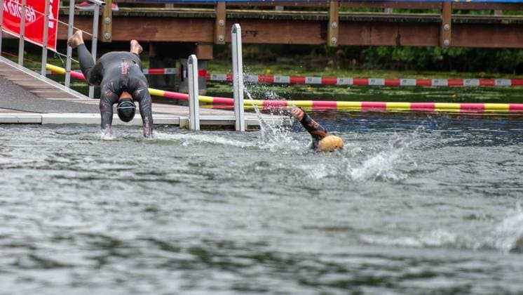 Erster Enni-Triathlon Moers - aktualisiert ** NUR FÜR REDAKTIONELLE ZWECKE ** EDITORIAL USE ONLY **<p>, beim ersten Enni-Triathlon am Sonntag, den 07.06.2026, in Moers. Deutschland NRW Moers Copyright: ChristianxCreon