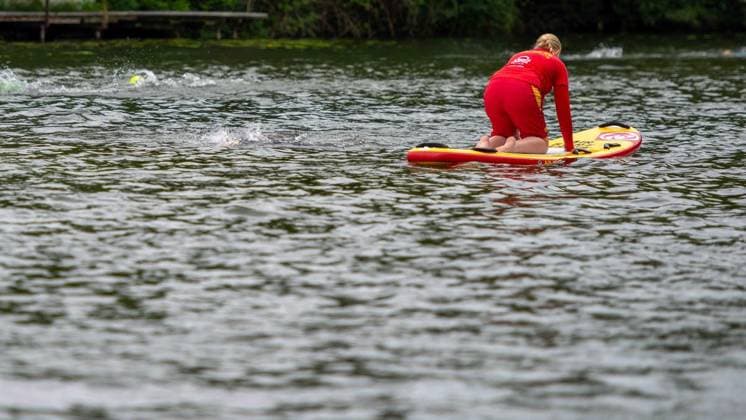 Erster Enni-Triathlon Moers - aktualisiert ** NUR FÜR REDAKTIONELLE ZWECKE ** EDITORIAL USE ONLY **<p>, beim ersten Enni-Triathlon am Sonntag, den 07.06.2026, in Moers. Deutschland NRW Moers Copyright: ChristianxCreon