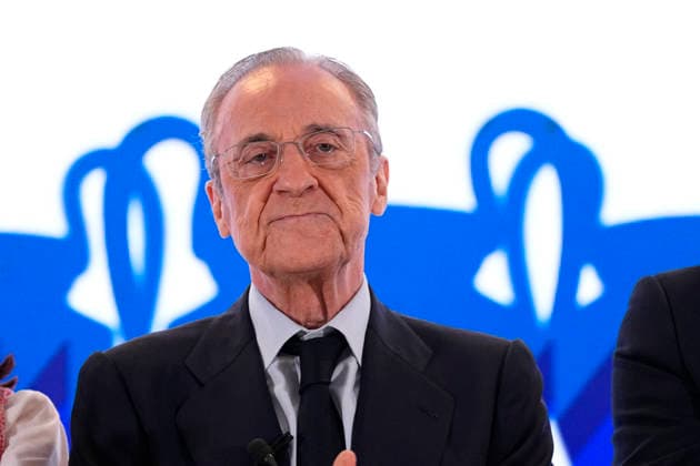 June 8, 2026, Madrid, Madrid, Spain: Florentino Perez attends the Media after winning the Real MadridÃ¢â‚¬â ¢s presidential election day at Eurobuilding Hotel on June 08, 2026 in Madrid, Spain. Presidential Election Day At Real Madrid  - ZUMAa181 20260608_zaa_a181_002 Copyright: xOscarxJ.xBarrosox