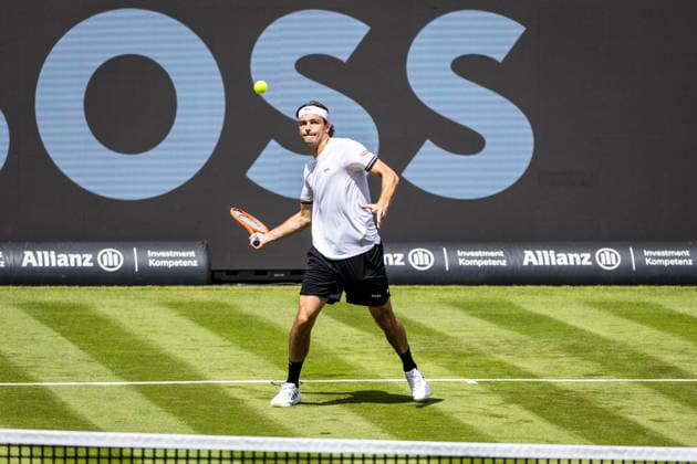07.06.26 Boss Open Stuttgart Deutschland, Stuttgart, 07.06.2026, Tennis, Boss Open Stuttgart: Taylor Fritz (USA).