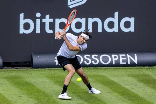 07.06.26 Boss Open Stuttgart Deutschland, Stuttgart, 07.06.2026, Tennis, Boss Open Stuttgart: Taylor Fritz (USA).