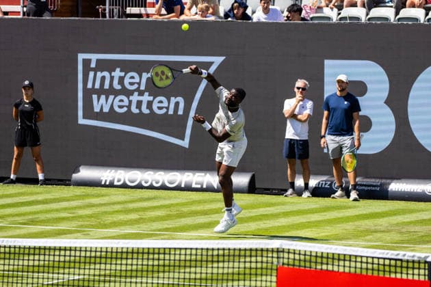 07.06.26 Boss Open Stuttgart Deutschland, Stuttgart, 07.06.2026, Tennis, Boss Open Stuttgart: Frances Tiafoe (USA).