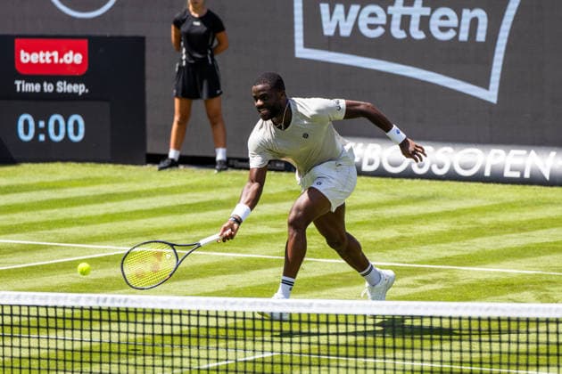 07.06.26 Boss Open Stuttgart Deutschland, Stuttgart, 07.06.2026, Tennis, Boss Open Stuttgart: Frances Tiafoe (USA).