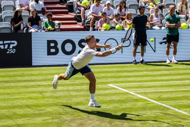 07.06.26 Boss Open Stuttgart Deutschland, Stuttgart, 07.06.2026, Tennis, Boss Open Stuttgart: JiÅ™i LeheÄka (Tschechien).