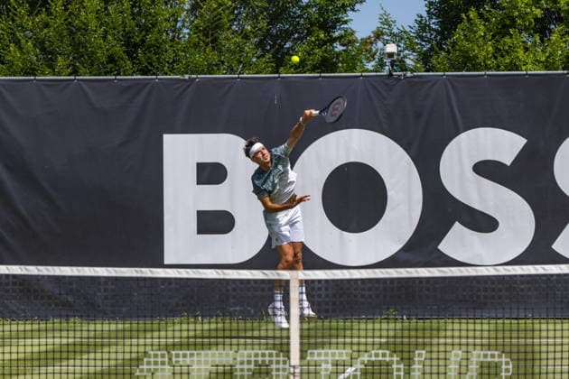 07.06.26 Boss Open Stuttgart Deutschland, Stuttgart, 07.06.2026, Tennis, Boss Open Stuttgart: Marc-Andrea Huesler (Schweiz).