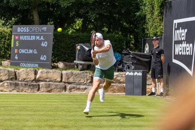 07.06.26 Boss Open Stuttgart Deutschland, Stuttgart, 07.06.2026, Tennis, Boss Open Stuttgart: Gauthier Onclin (Belgien).
