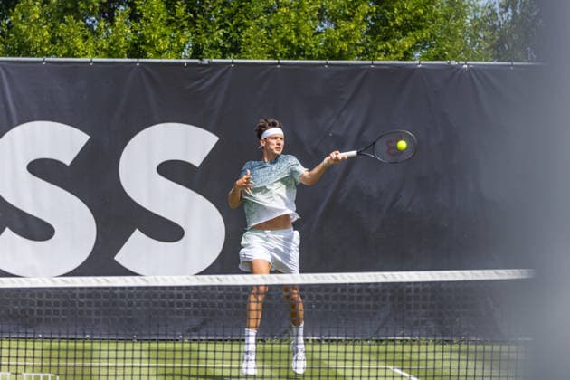 07.06.26 Boss Open Stuttgart Deutschland, Stuttgart, 07.06.2026, Tennis, Boss Open Stuttgart: Marc-Andrea Huesler (Schweiz).