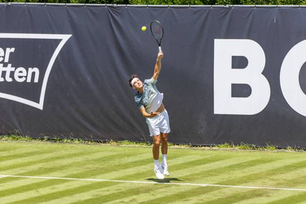 07.06.26 Boss Open Stuttgart Deutschland, Stuttgart, 07.06.2026, Tennis, Boss Open Stuttgart: Marc-Andrea Huesler (Schweiz).