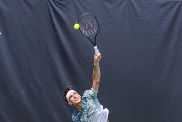 07.06.26 Boss Open Stuttgart Deutschland, Stuttgart, 07.06.2026, Tennis, Boss Open Stuttgart: Marc-Andrea Huesler (Schweiz).