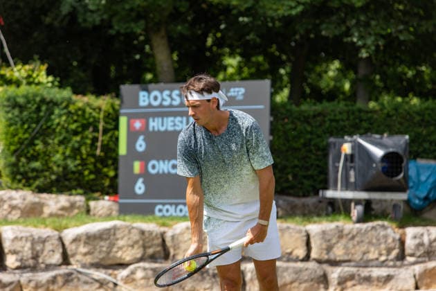 07.06.26 Boss Open Stuttgart Deutschland, Stuttgart, 07.06.2026, Tennis, Boss Open Stuttgart: Marc-Andrea Huesler (Schweiz).
