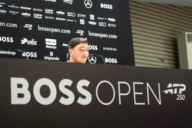 07.06.26 Boss Open Stuttgart Deutschland, Stuttgart, 07.06.2026, Tennis, Boss Open Stuttgart: Jan-Lennard Struff (Deutschland).