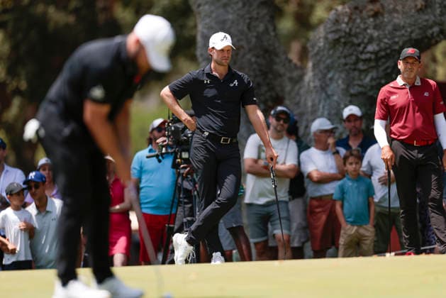 LIV Golf Andalucia - Day Four Thomas Detry of 4Aces GC participates during day four of the LIV Golf Andalucia at Real Club Valderrama in Sotogrande, Spain, on June 7, 2026. Sotogrande Spain  Copyright: xJosexLuisxContrerasx originalFilename:joseluiscontreras-livgolfa260607_npd50.jpg