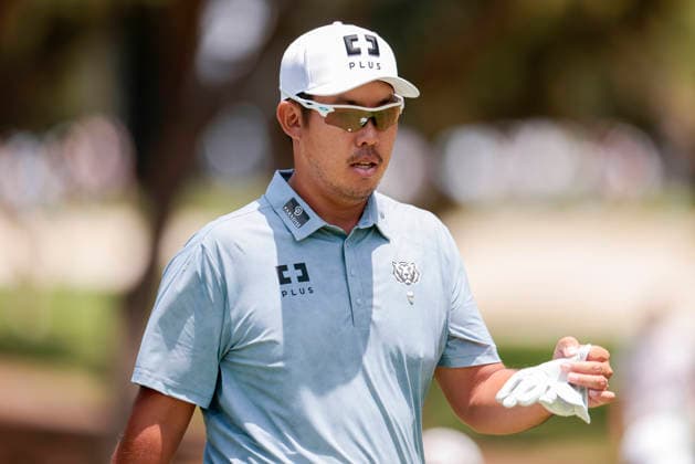 LIV Golf Andalucia - Day Four Younghan Song of Korean Golf Club competes during day four of the LIV Golf Andalucia at Real Club Valderrama in Sotogrande, Spain, on June 7, 2026. Sotogrande Spain  Copyright: xJosexLuisxContrerasx originalFilename:joseluiscontreras-livgolfa260607_npwII.jpg