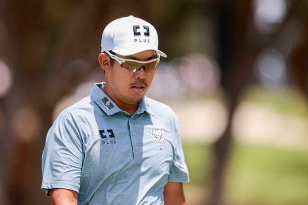 LIV Golf Andalucia - Day Four Younghan Song of Korean Golf Club competes during day four of the LIV Golf Andalucia at Real Club Valderrama in Sotogrande, Spain, on June 7, 2026. Sotogrande Spain  Copyright: xJosexLuisxContrerasx originalFilename:joseluiscontreras-livgolfa260607_npF52.jpg