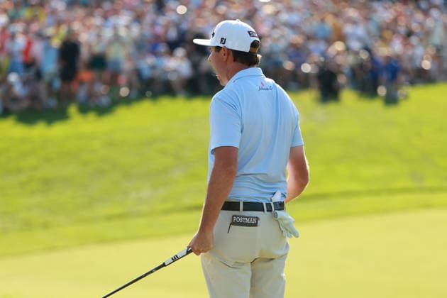 The Memorial Tournament DUBLIN, OHIO - JUNE 07: J.T. Poston reacts to his winniong putt on the 18th gree on a second playoff hole during the final round of The Memorial Tournament presented by Workday at Muirfield Village Golf Club in Dublin, Ohio, USA on Sunday, June 7, 2026. Dublin Ohio United States  Copyright: xJorgexLemusx originalFilename:lemus-thememor260607_npOVH.jpg