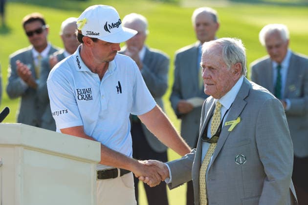 The Memorial Tournament DUBLIN, OHIO - JUNE 07: J.T. Poston shake hands along side American retired professional golfer and golf course designer Jack Nicklaus after winning The Memorial Tournament presented by Workday at Muirfield Village Golf Club in Dublin, Ohio, USA on Sunday, June 7, 2026. Dublin Ohio United States  Copyright: xJorgexLemusx originalFilename:lemus-thememor260607_npQwb.jpg
