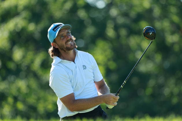 The Memorial Tournament DUBLIN, OHIO - JUNE 07: Tommy Fleetwood plays his tee shot on the 18th hole during the final round of The Memorial Tournament presented by Workday at Muirfield Village Golf Club in Dublin, Ohio, USA on Sunday, June 7, 2026. Dublin Ohio United States  Copyright: xJorgexLemusx originalFilename:lemus-thememor260607_npabe.jpg