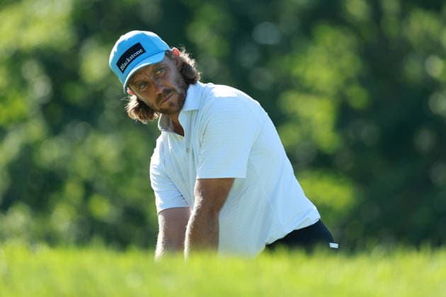 The Memorial Tournament DUBLIN, OHIO - JUNE 07: Tommy Fleetwood plays his tee shot on the 18th hole during the final round of The Memorial Tournament presented by Workday at Muirfield Village Golf Club in Dublin, Ohio, USA on Sunday, June 7, 2026. Dublin Ohio United States  Copyright: xJorgexLemusx originalFilename:lemus-thememor260607_npRtQ.jpg