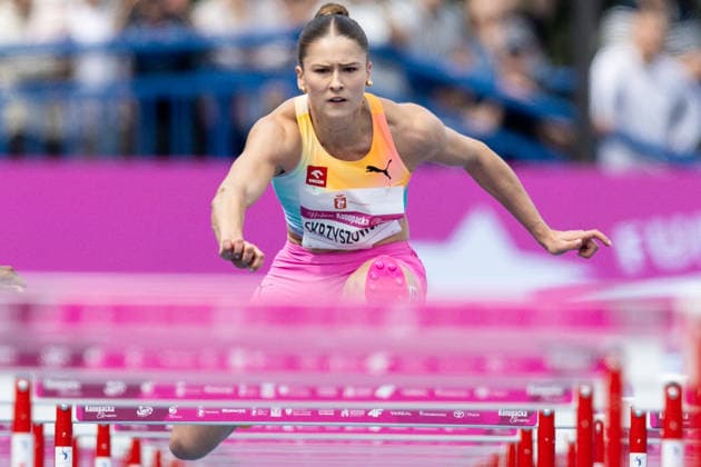 Halina Konopacka Classic 2026 Pia Skrzyszowska during Halina Konopacka Classic 2026 meeting, World Athletic Continental Tour Bronze in Warsaw, Poland, on June 7, 2026 Warsaw Poland  Copyright: xFotoxOlimpikx originalFilename:jastrzebowski-halinako260608_np5xg.jpg