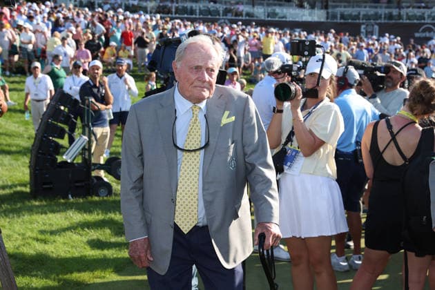 The Memorial Tournament DUBLIN, OHIO - JUNE 07: American retired professional golfer and golf course designer Jack Nicklaus is seen during The Memorial Tournament presented by Workday at Muirfield Village Golf Club in Dublin, Ohio, USA on Sunday, June 7, 2026. Dublin Ohio United States  Copyright: xJorgexLemusx originalFilename:lemus-thememor260607_npYKm.jpg