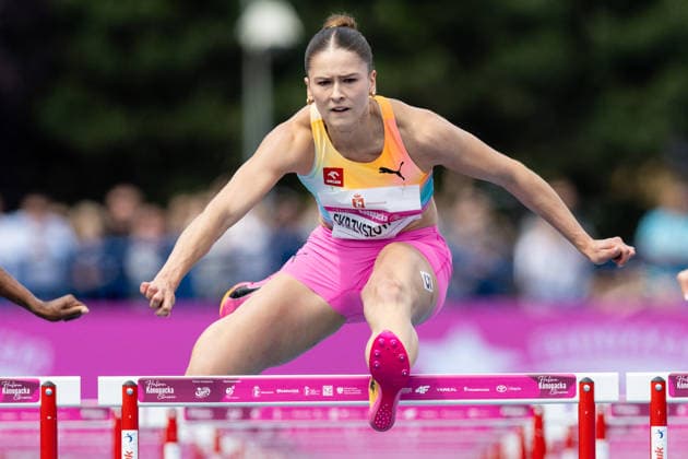 Halina Konopacka Classic 2026 Pia Skrzyszowska during Halina Konopacka Classic 2026 meeting, World Athletic Continental Tour Bronze in Warsaw, Poland, on June 7, 2026 Warsaw Poland  Copyright: xFotoxOlimpikx originalFilename:jastrzebowski-halinako260608_npDC5.jpg