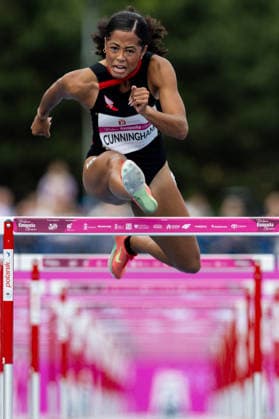 Halina Konopacka Classic 2026 Gabriele Cunningham during Halina Konopacka Classic 2026 meeting, World Athletic Continental Tour Bronze in Warsaw, Poland, on June 7, 2026 Warsaw Poland  Copyright: xFotoxOlimpikx originalFilename:jastrzebowski-halinako260608_npQMO.jpg