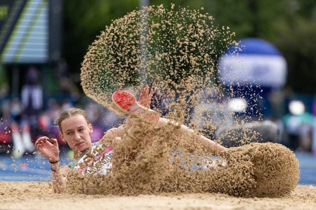 Halina Konopacka Classic 2026 Bente van der Stoel during Halina Konopacka Classic 2026 meeting, World Athletic Continental Tour Bronze in Warsaw, Poland, on June 7, 2026 Warsaw Poland  Copyright: xFotoxOlimpikx originalFilename:jastrzebowski-halinako260608_np5fk.jpg