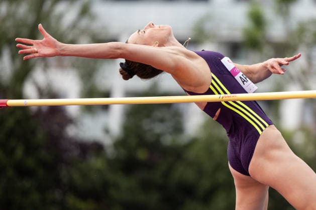 Halina Konopacka Classic 2026 Lia Apostolovski during Halina Konopacka Classic 2026 meeting, World Athletic Continental Tour Bronze in Warsaw, Poland, on June 7, 2026 Warsaw Poland  Copyright: xFotoxOlimpikx originalFilename:jastrzebowski-halinako260608_npzfj.jpg