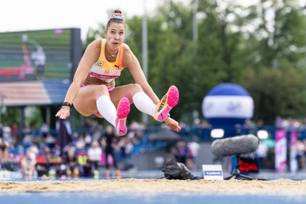 Halina Konopacka Classic 2026 Anna Matuszewicz during Halina Konopacka Classic 2026 meeting, World Athletic Continental Tour Bronze in Warsaw, Poland, on June 7, 2026 Warsaw Poland  Copyright: xFotoxOlimpikx originalFilename:jastrzebowski-halinako260608_np6yy.jpg