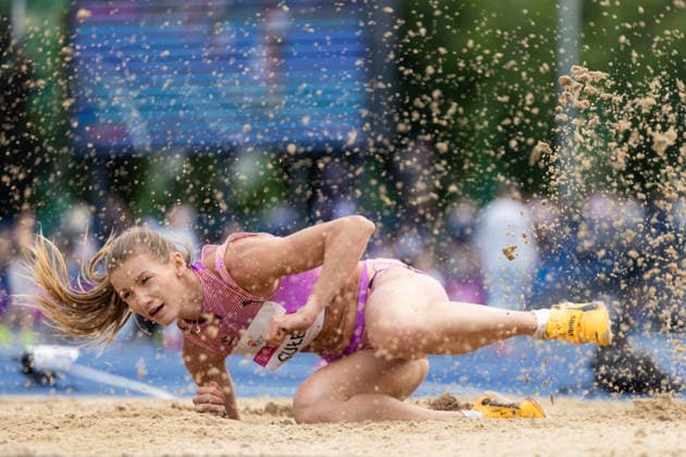 Halina Konopacka Classic 2026 Adrianna Sulek during Halina Konopacka Classic 2026 meeting, World Athletic Continental Tour Bronze in Warsaw, Poland, on June 7, 2026 Warsaw Poland  Copyright: xFotoxOlimpikx originalFilename:jastrzebowski-halinako260608_npLsZ.jpg