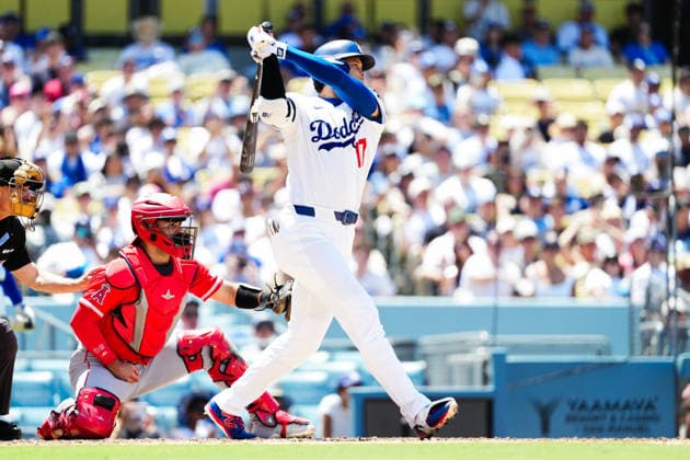 Shohei Ohtani,(Dodgers) June. 7, 2026 - Baseball : MLB, Baseball Herren, USA Regular Season Game Los Angeles Dodgers vs. Los Angeles Angels Venue: Dodger Stadium (Los Angeles, California, USA)  aflo_333661862 TakashixKurosawax