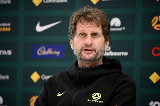 SOCCER MATILDAS TRAINING, Matildas head coach Joe Montemurro speaks to media during a press conference, PK, Pressekonferenz at Sky Park, in Sydney, Monday, June 8, 2026. ( NO ARCHIVING SYDNEY NEW SOUTH WALES AUSTRALIA  Copyright: xBIANCAxDExMARCHIx 20260608147489527195