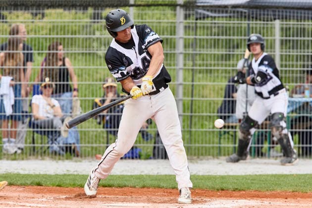 Deutsche Baseball Liga (DBL), München-Haar Disciples vs Stuttgart Reds, Haar Disciples, Stuttgart Reds, 2026-06-07 in München-Haar (Ballpark Eglfing) RADOVIC Bernd (München-Haar Disciples Left Fielder Nr71-HAA71) sportworld München-Haar Ballpark Eglfing Bayern Deutschland
