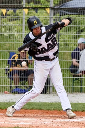 Deutsche Baseball Liga (DBL), München-Haar Disciples vs Stuttgart Reds, Haar Disciples, Stuttgart Reds, 2026-06-07 in München-Haar (Ballpark Eglfing) LUDIN Patrick (München-Haar Disciples Center Fielder Nr99-HAA99) sportworld München-Haar Ballpark Eglfing Bayern Deutschland