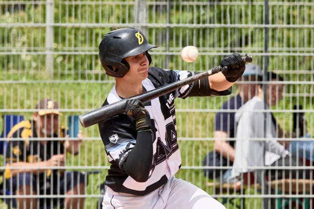 Deutsche Baseball Liga (DBL), München-Haar Disciples vs Stuttgart Reds, Haar Disciples, Stuttgart Reds, 2026-06-07 in München-Haar (Ballpark Eglfing) LUDIN Patrick (München-Haar Disciples Center Fielder Nr99-HAA99) sportworld München-Haar Ballpark Eglfing Bayern Deutschland
