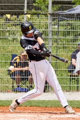 Deutsche Baseball Liga (DBL), München-Haar Disciples vs Stuttgart Reds, Haar Disciples, Stuttgart Reds, 2026-06-07 in München-Haar (Ballpark Eglfing) LUDIN Patrick (München-Haar Disciples Center Fielder Nr99-HAA99) sportworld München-Haar Ballpark Eglfing Bayern Deutschland