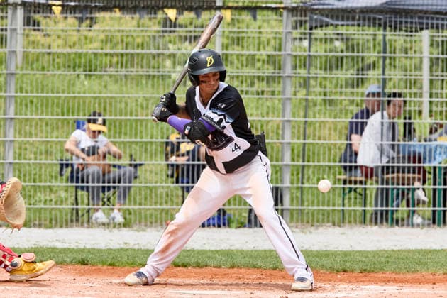 Deutsche Baseball Liga (DBL), München-Haar Disciples vs Stuttgart Reds, Haar Disciples, Stuttgart Reds, 2026-06-07 in München-Haar (Ballpark Eglfing) BRICENO Francisco Severo Riestra (München-Haar Disciples Shortstop, Second Baseman Nr44-HAA44) sportworld München-Haar Ballpark Eglfing Bayern Deutschland