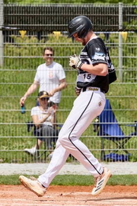 Deutsche Baseball Liga (DBL), München-Haar Disciples vs Stuttgart Reds, Haar Disciples, Stuttgart Reds, 2026-06-07 in München-Haar (Ballpark Eglfing) ZGORZYÅƒSKI Hubert (München-Haar Disciples Shortstop Nr15-HAA15) sportworld München-Haar Ballpark Eglfing Bayern Deutschland