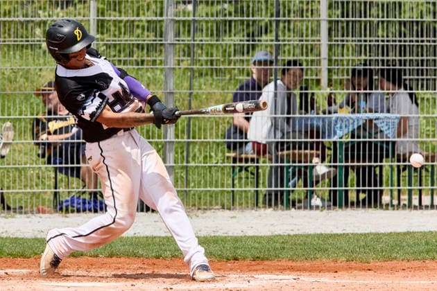 Deutsche Baseball Liga (DBL), München-Haar Disciples vs Stuttgart Reds, Haar Disciples, Stuttgart Reds, 2026-06-07 in München-Haar (Ballpark Eglfing) BRICENO Francisco Severo Riestra (München-Haar Disciples Shortstop, Second Baseman Nr44-HAA44) sportworld München-Haar Ballpark Eglfing Bayern Deutschland