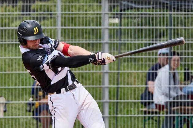 Deutsche Baseball Liga (DBL), München-Haar Disciples vs Stuttgart Reds, Haar Disciples, Stuttgart Reds, 2026-06-07 in München-Haar (Ballpark Eglfing) ZGORZYÅƒSKI Hubert (München-Haar Disciples Shortstop Nr15-HAA15) sportworld München-Haar Ballpark Eglfing Bayern Deutschland