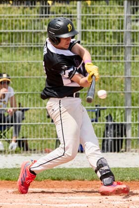 Deutsche Baseball Liga (DBL), München-Haar Disciples vs Stuttgart Reds, Haar Disciples, Stuttgart Reds, 2026-06-07 in München-Haar (Ballpark Eglfing) KRAMER Quentin (München-Haar Disciples Second Baseman Nr11-HAA11) sportworld München-Haar Ballpark Eglfing Bayern Deutschland